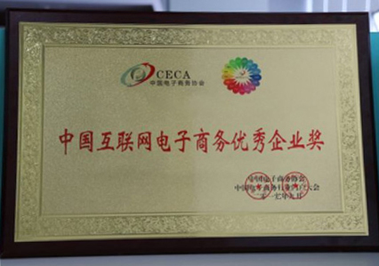 中国互联网电子商务优秀企业奖